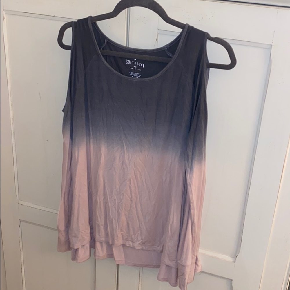 AE long sleeve with holes on shoulders